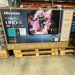 65” Hisense Smart 4k Led Uhd Tv 