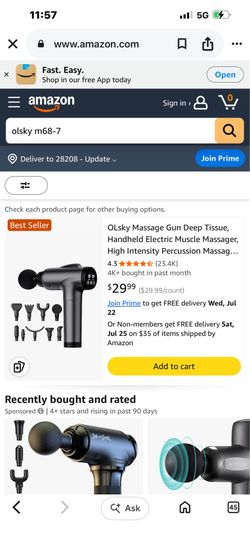 Olsky massager M68-7 New