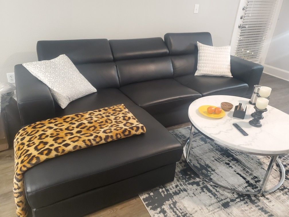 Very Nice Leather Sofa