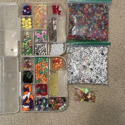 Fun Beads, Alphabet Letter Beads + Charms