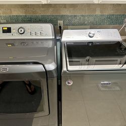 Maytag Bravos XL Washer & Dryer Machines