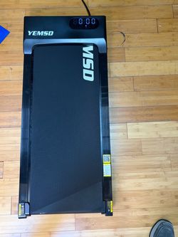 YEMSD C102 Walking Pad Treadmill w/ Remote, Manual & Lubricant