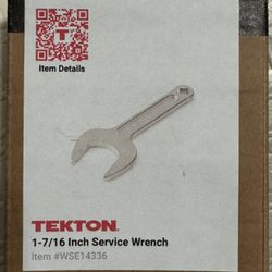 TEKTON 1-7/16 Inch Service Wrench (Unbox / Brand new)