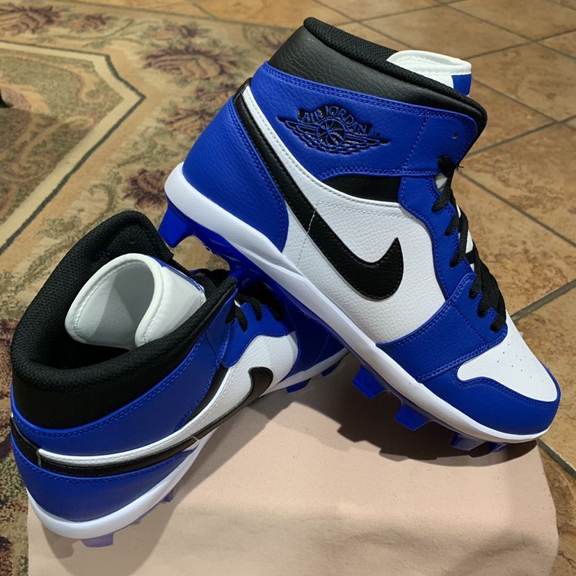Jordan Retro MCS Men's Baseball Cleats “Dodgers Blue” (Size: 13)