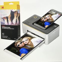 Kodak Dock Premium Printer with 50 Sheets