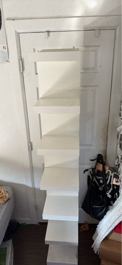 Multi level IKEA shelf