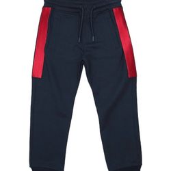 Emporio Armani Boy’s Navy Logo Jogger Pants, size 10Y