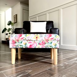 Bespoke Ottoman - Handmade Footstool - Coffee Table Alternative