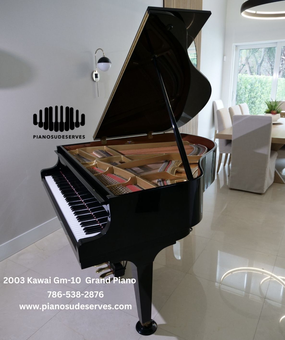 2003 Kawai Gm-10 Grand Piano