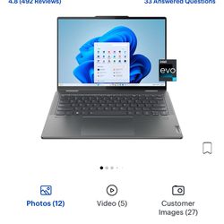 Lenovo Yoga 7i Laptop Touchscreen 2.2k Resolution!