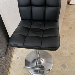 Stylist Stool & Two Office Chairs 