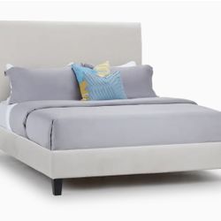 Queen Bed Frame + Serta Foundation + Mattress
