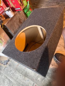15 inch subwoofer ported box prefab re-modified for perfect sound 15 inch subwoofer ported box prefab re-modified for perfect sound