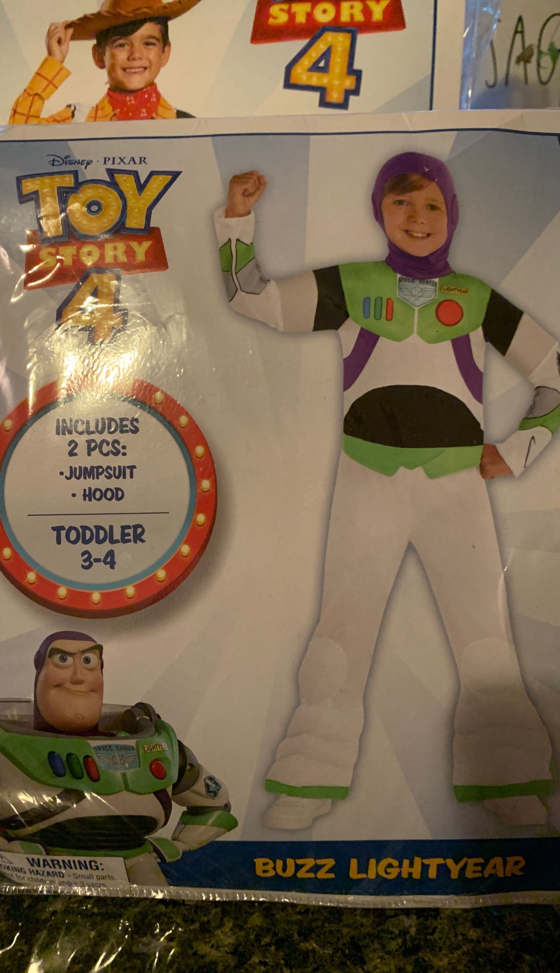 Buzz light year kids costume