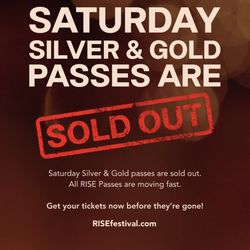 Rise Festival Silver Package 