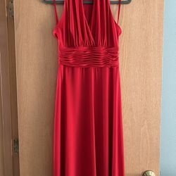 Valentine’s red Party Dress, Jones Wear Sz 4