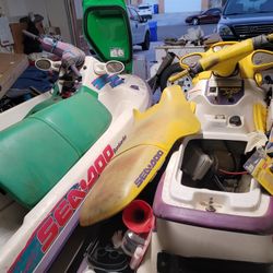 Sea Doos 3 Seater And 2 Seater Trailer Included 