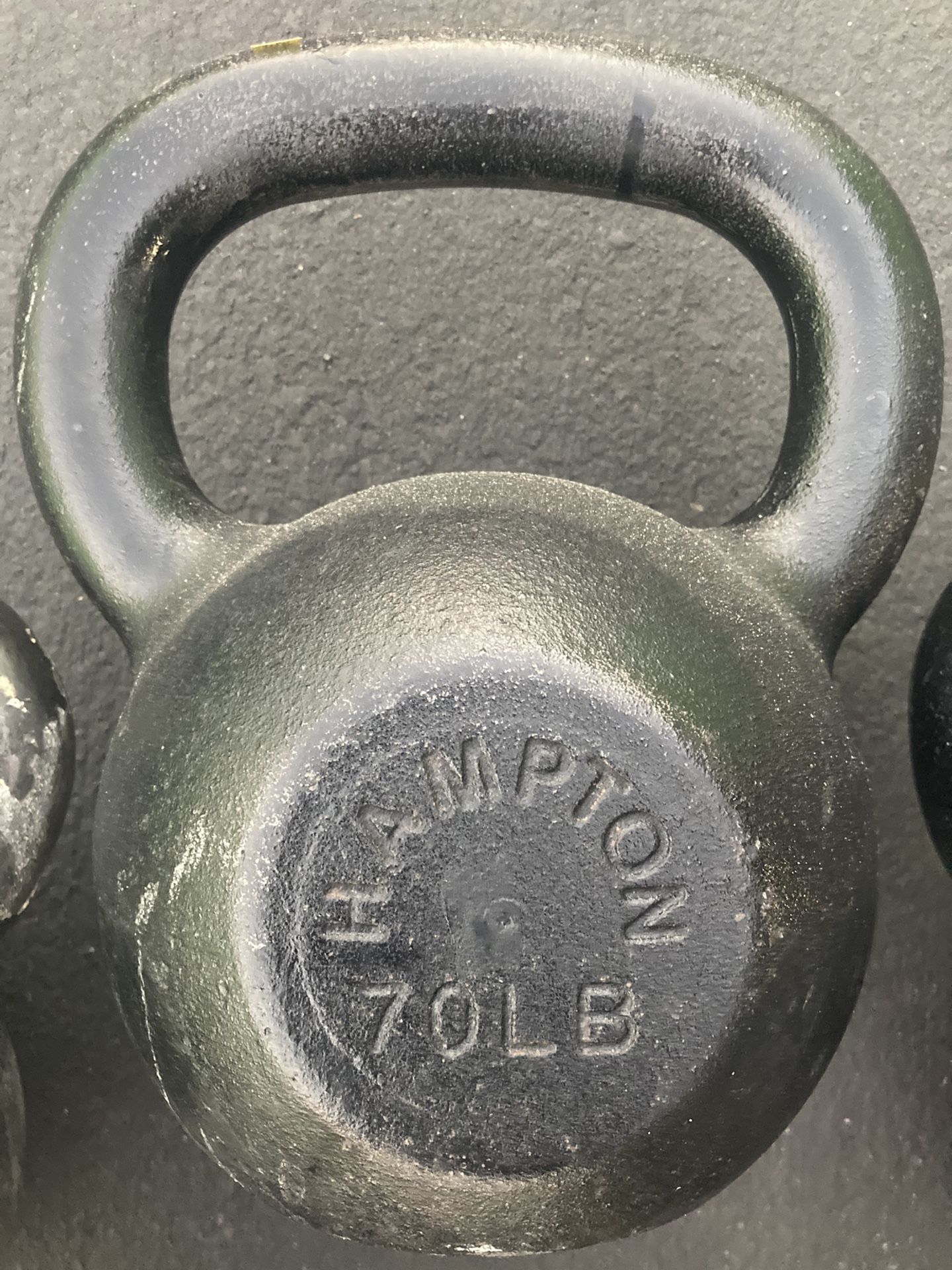 70 pound kettlebell - Gym Equipment