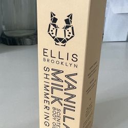 Ellis Brooklyn Vanilla Milk Shimmering Scented Body Oil 