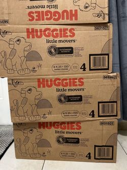 HUGGIES SIZE 4 (150 count)