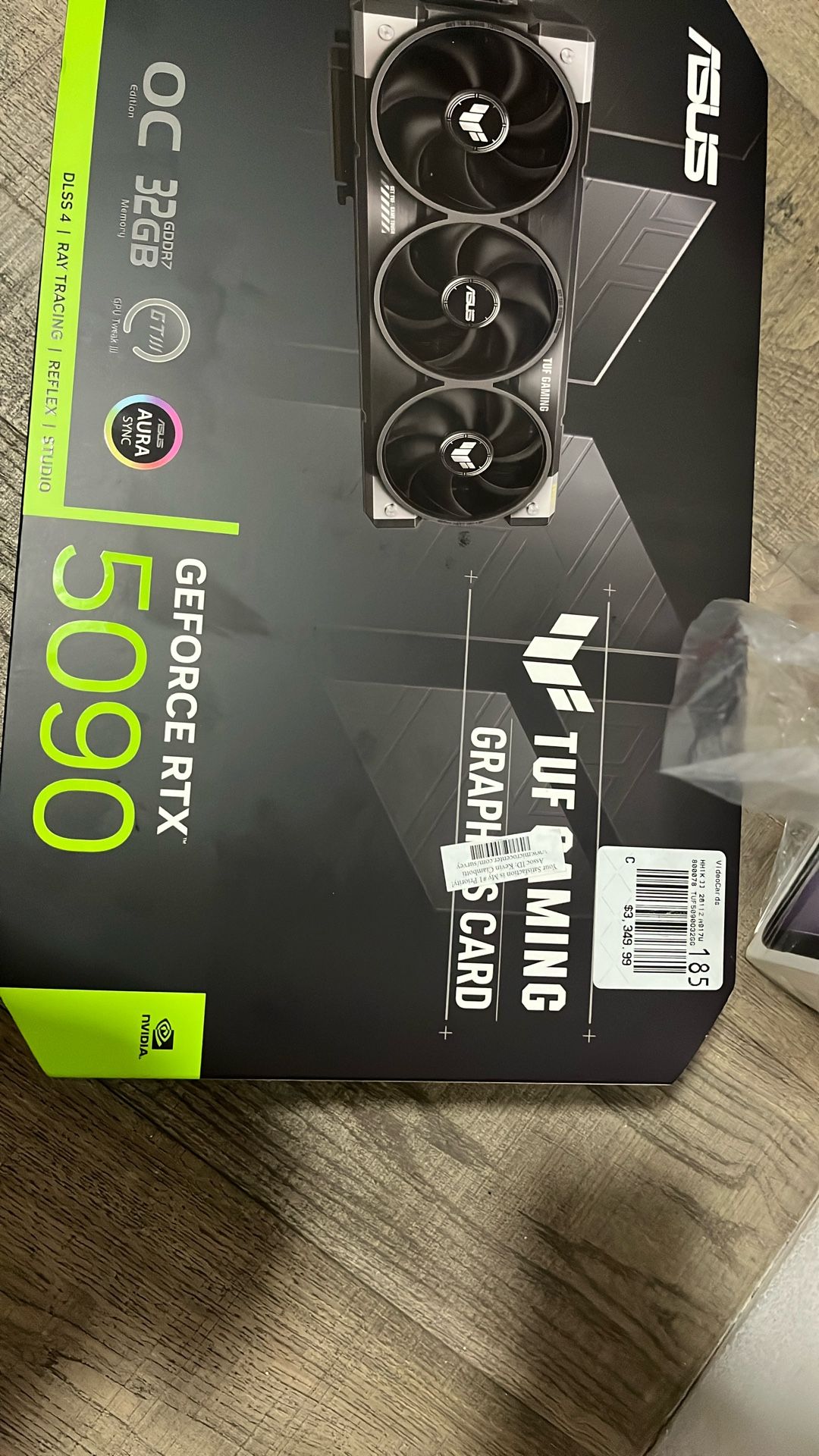 The latest model of graphics card 5090