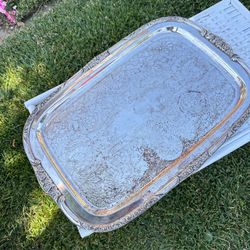 Tulare Silver Tray