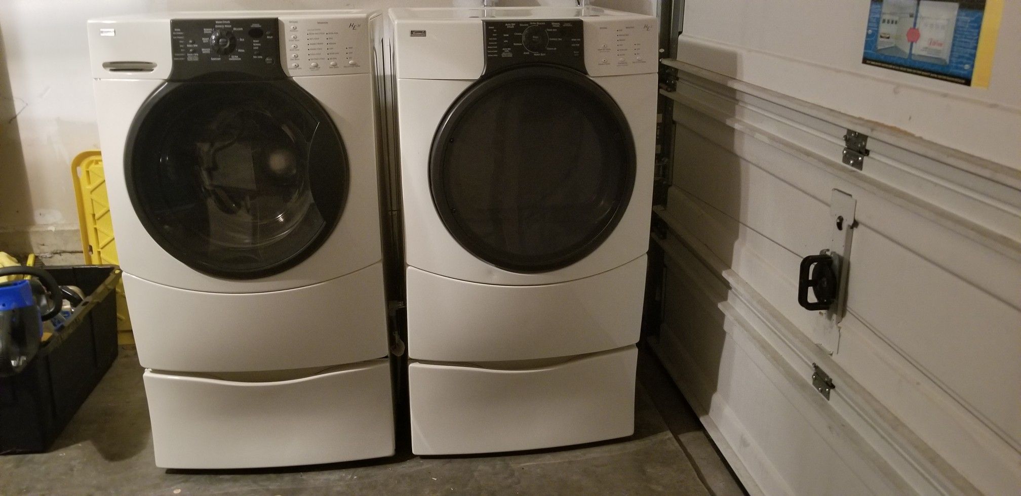 Kenmore Elite 3Et front load washer and dryer