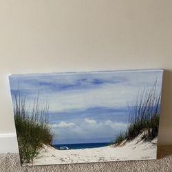 Picture - Beach On Canvas 