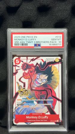 Monkey D Luffy ST01-012 - PSA 10
