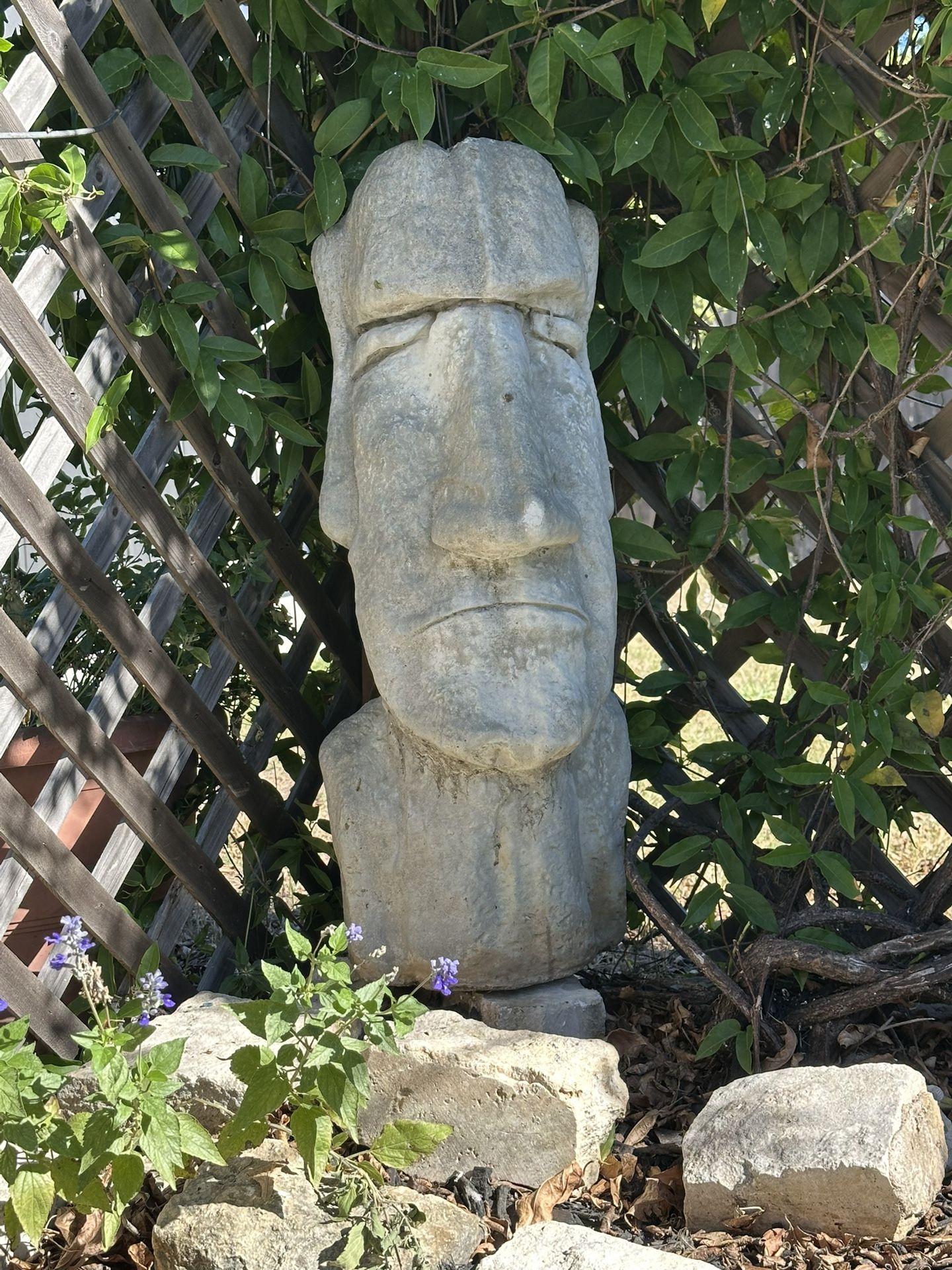 Moai Head Statue