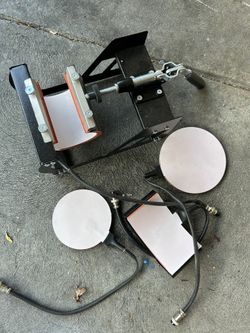 Four Prong Hat, Mug, Plate Press Attachment 