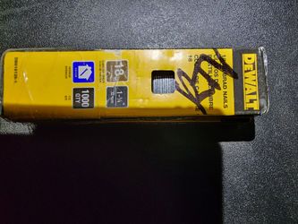 DEWALT 18 Gauge Brad Nails 1-1/4" x 2