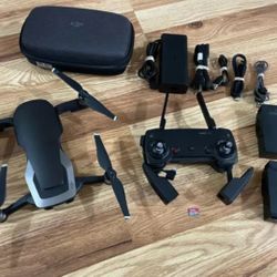DJI Mavic Air 1 Fly More Combo Folding Drone Quadcopter - Onyx Black + 64GB