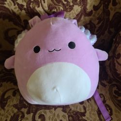 Monica the Axolotl Squishmallow Backpack