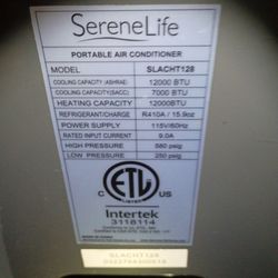 Portable Air Cond/heater