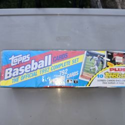 Sealed Box Of Baseball Cards.