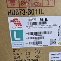 Headlights -2017 Honda Accord