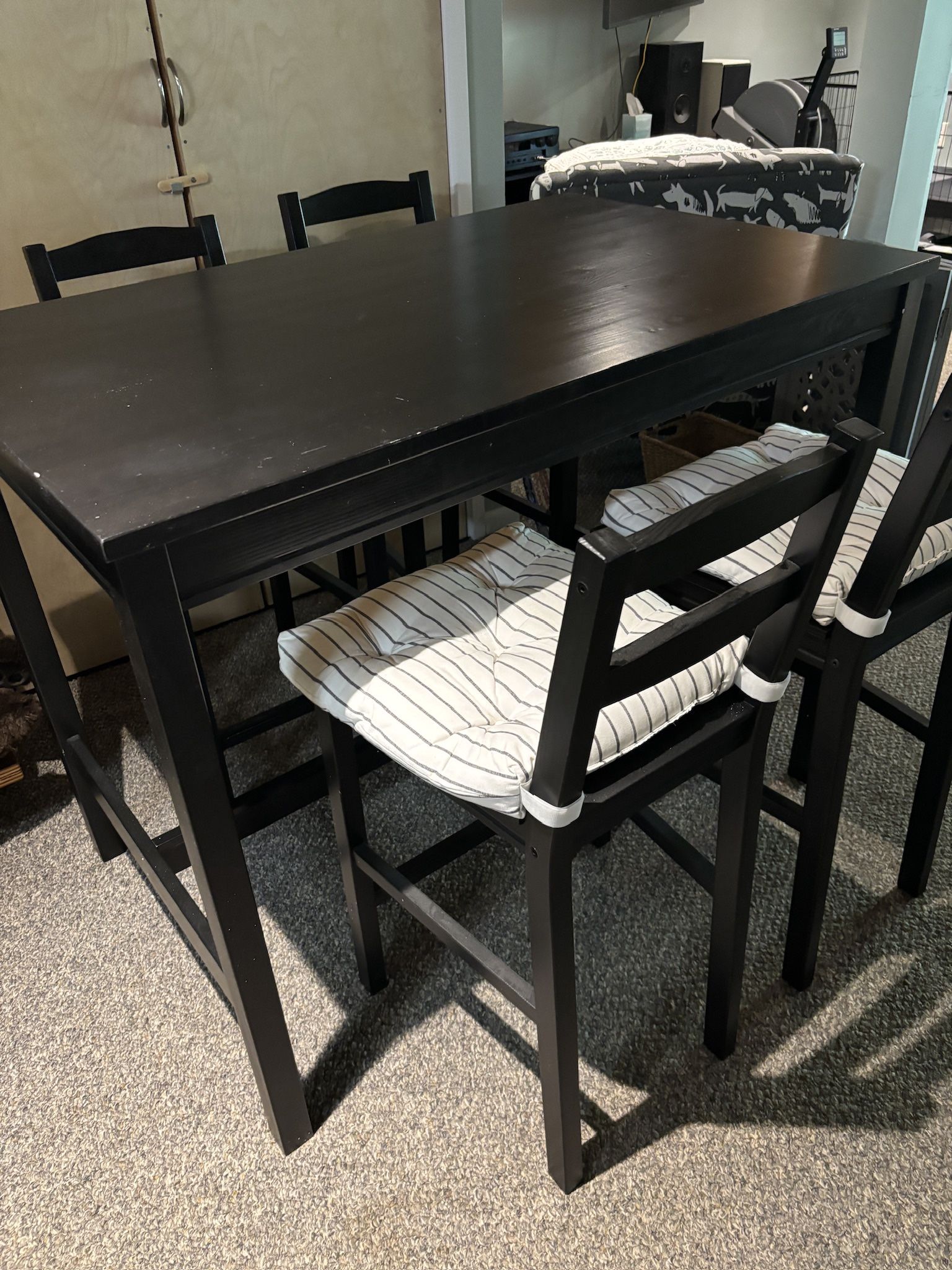 Free ! Ikea Bar Height Table & Chairs