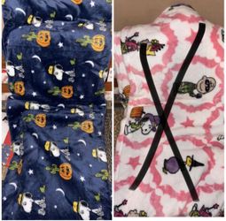 Snoopy Halloween Blanket