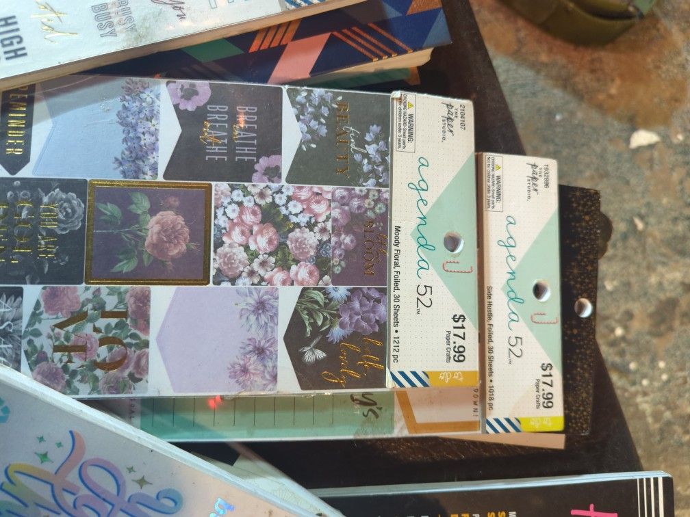 The Happy Planner & Agenda 52 Craft stickers