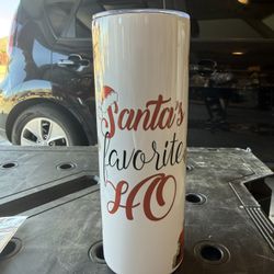 Christmas Themed Tumbler