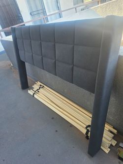 Cama queen size con colchon