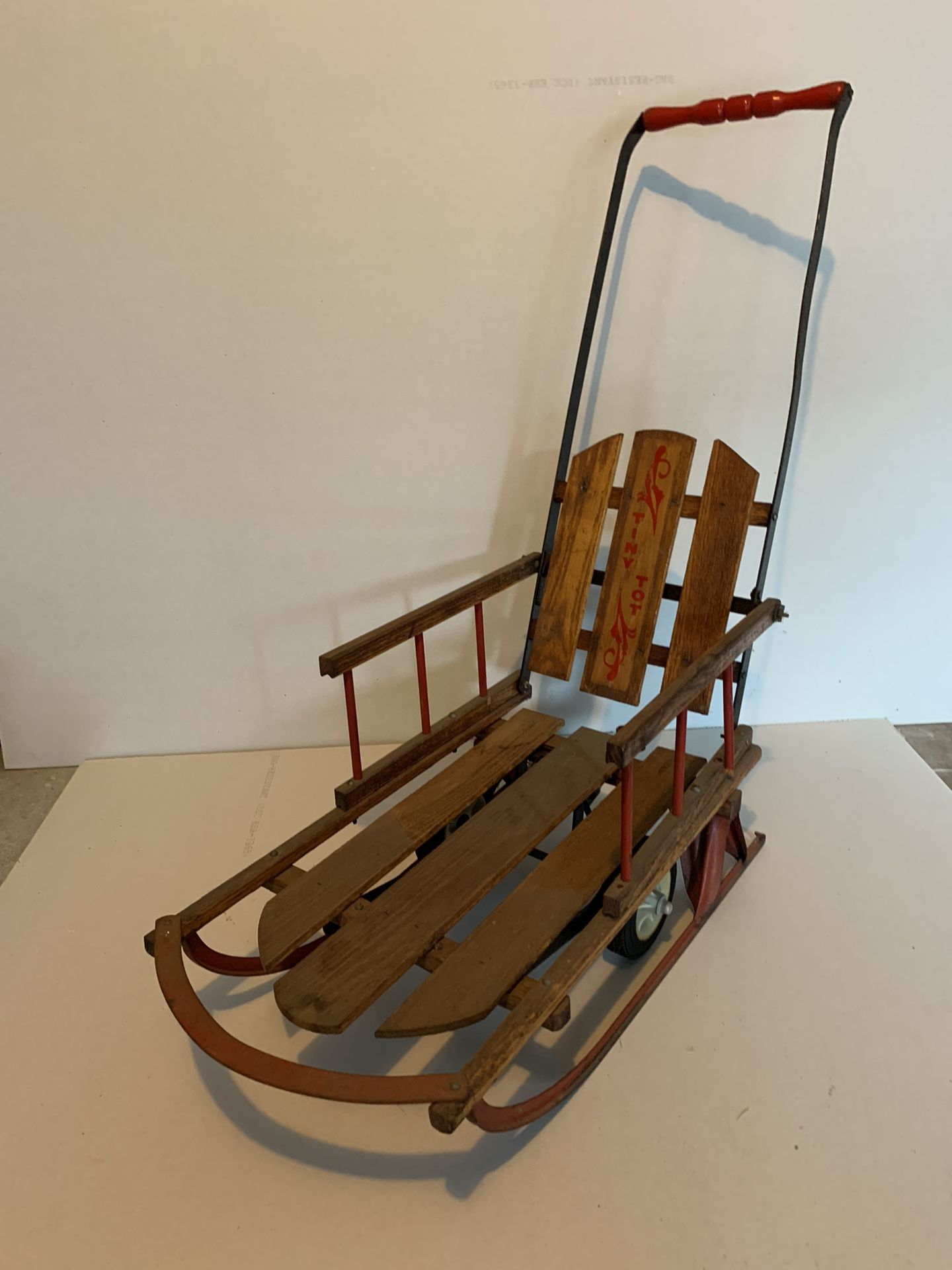 Vintage Tiny Tot Child’s Sled