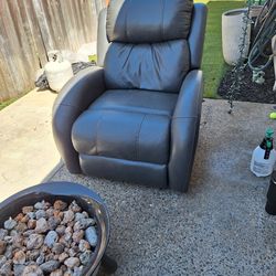 Leather Recliner $45