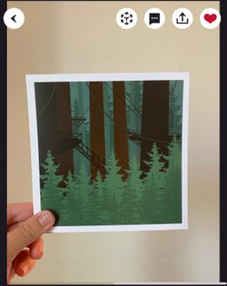 Star Wars Endor Prints (Framed) – Set of 2