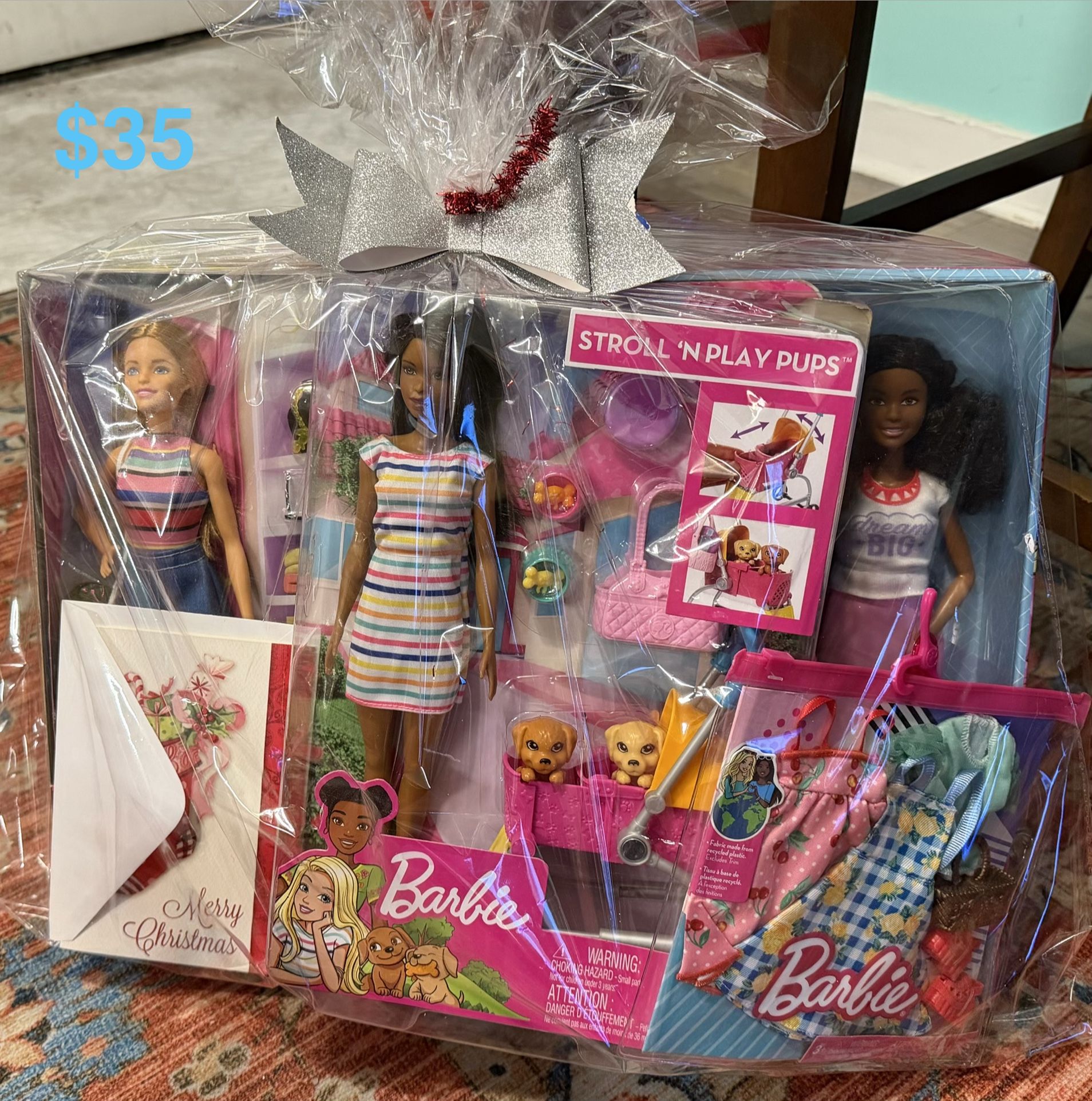 Christmas Barbie Baskets