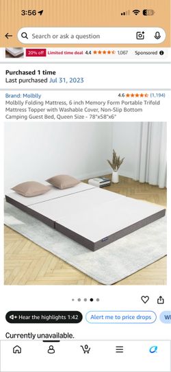 Folding Matress