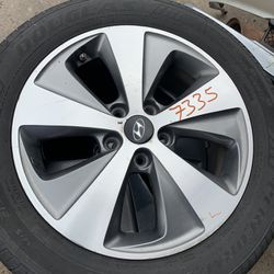 2014 Hyundai Sonata Set wheels