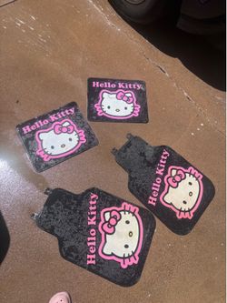 Hello Kitty car floor mats