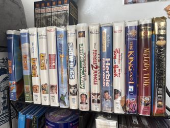 VHS Disney Tapes